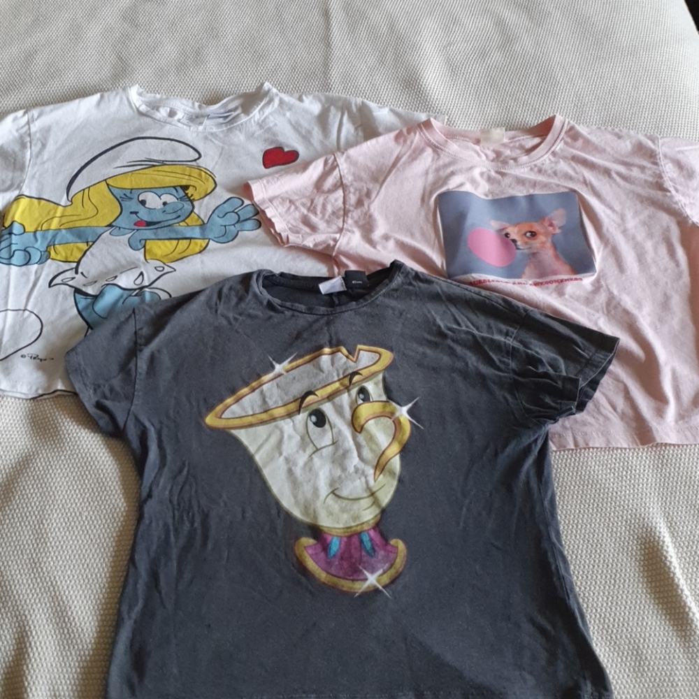 Zara,  girl T shirt,  bundle, size for 9 years old